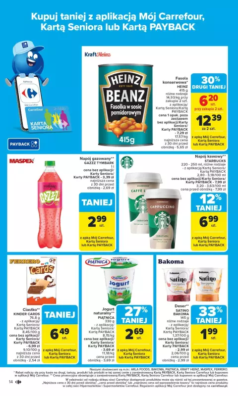 Carrefour - gazetka promocyjna Gazetka Carrefour od poniedziałku  do soboty 16.08 - strona 16