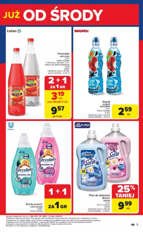 Carrefour - gazetka promocyjna Gazetka Weekend promek już od środy od środy 13.08 do soboty 16.08 - strona 5