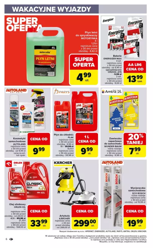 Carrefour - gazetka promocyjna Gazetka Łap okazje od czwartku od piątku 15.08 do środy 27.08 - strona 6