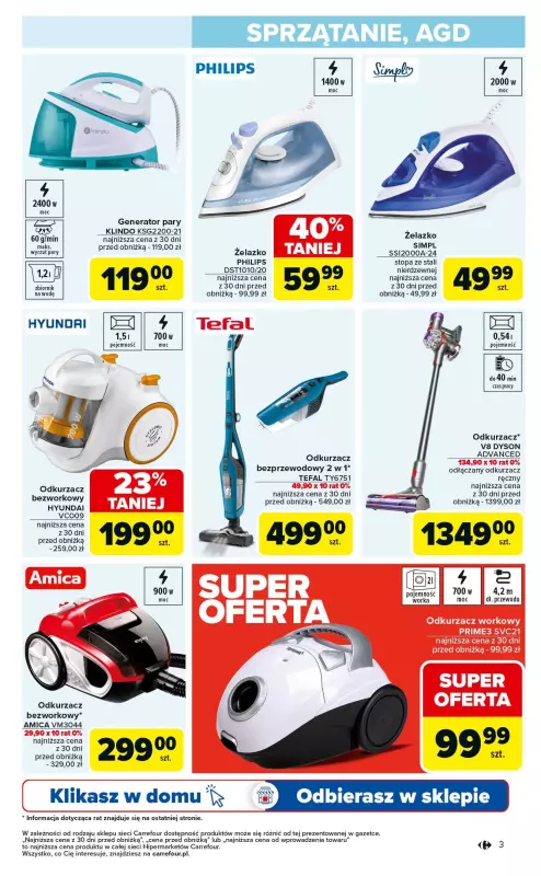 Carrefour - gazetka promocyjna Gazetka Łap okazje od czwartku od piątku 15.08 do środy 27.08 - strona 3