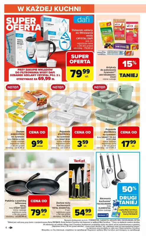 Carrefour - gazetka promocyjna Gazetka Łap okazje od czwartku  do środy 27.08 - strona 4