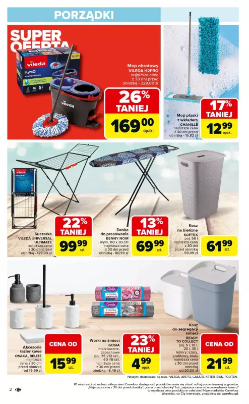 Carrefour - gazetka promocyjna Gazetka Łap okazje od czwartku  do środy 27.08 - strona 2