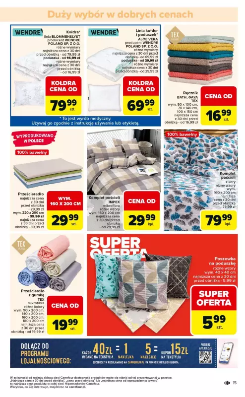 Carrefour - gazetka promocyjna Gazetka Łap okazje od czwartku  do środy 27.08 - strona 15