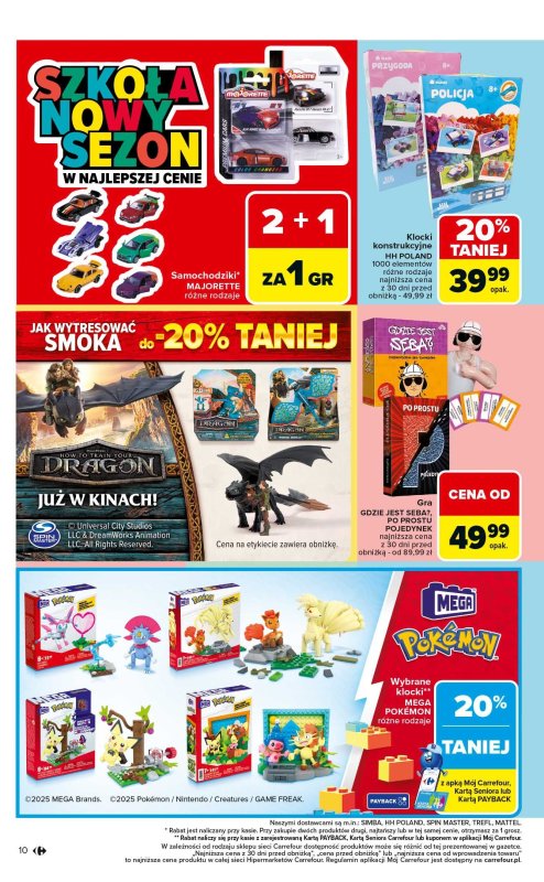 Carrefour - gazetka promocyjna Gazetka Łap okazje od czwartku  do środy 27.08 - strona 10