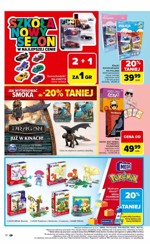Carrefour - gazetka promocyjna Gazetka Łap okazje od czwartku od piątku 15.08 do środy 27.08 - strona 10