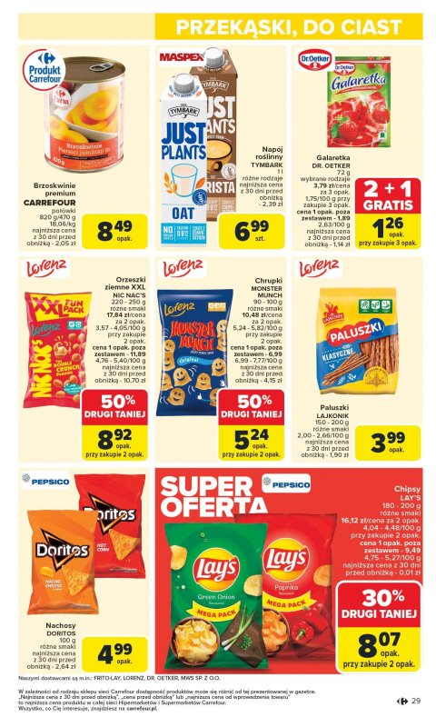 Carrefour - gazetka promocyjna Gazetka Carrefour od poniedziałku  do soboty 23.08 - strona 31