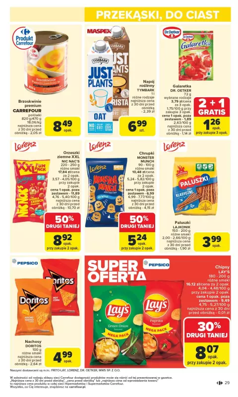 Carrefour - gazetka promocyjna Gazetka Carrefour od poniedziałku  do soboty 23.08 - strona 31