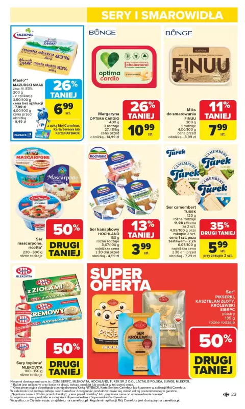 Carrefour - gazetka promocyjna Gazetka Carrefour od poniedziałku  do soboty 23.08 - strona 25