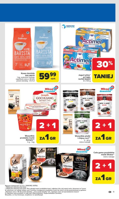 Carrefour - gazetka promocyjna Gazetka Carrefour od poniedziałku  do soboty 23.08 - strona 13