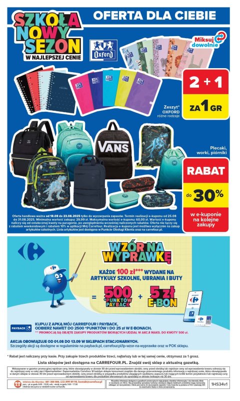Carrefour - gazetka promocyjna Gazetka Carrefour od poniedziałku  do soboty 23.08 - strona 50