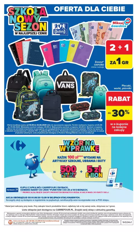 Carrefour - gazetka promocyjna Gazetka Carrefour od poniedziałku  do soboty 23.08 - strona 50