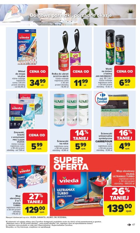 Carrefour - gazetka promocyjna Gazetka Carrefour od poniedziałku  do soboty 23.08 - strona 49
