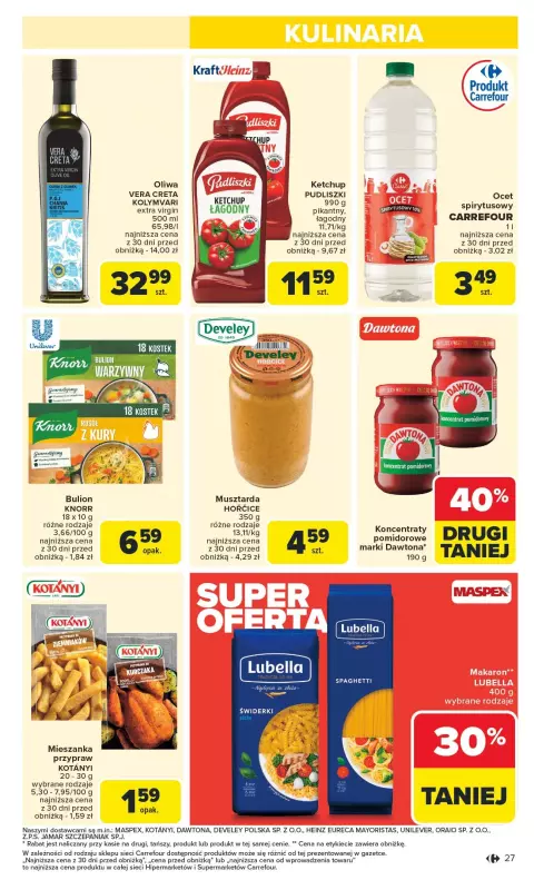 Carrefour - gazetka promocyjna Gazetka Carrefour od poniedziałku  do soboty 23.08 - strona 29