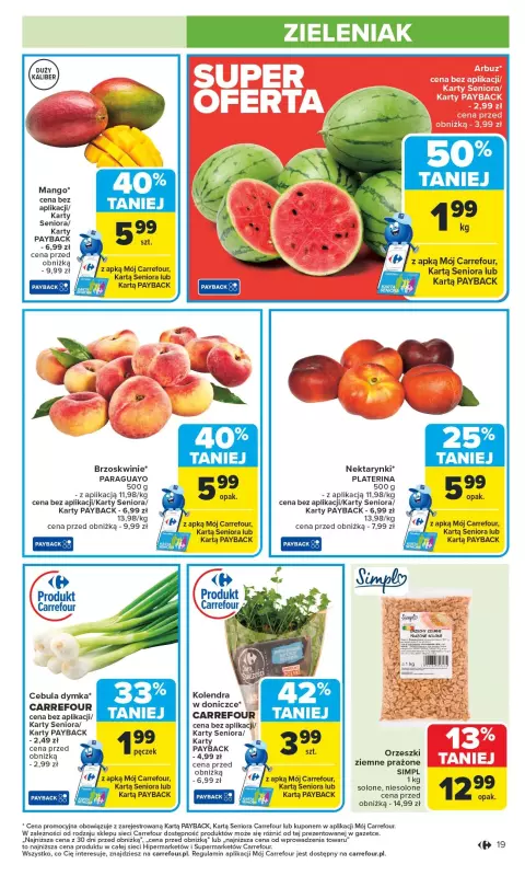 Carrefour - gazetka promocyjna Gazetka Carrefour od poniedziałku  do soboty 23.08 - strona 21