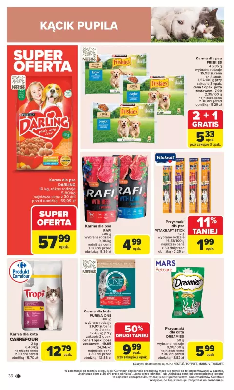 Carrefour - gazetka promocyjna Gazetka Carrefour od poniedziałku  do soboty 23.08 - strona 38