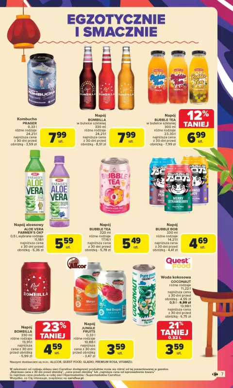 Carrefour - gazetka promocyjna Gazetka Carrefour od poniedziałku  do soboty 23.08 - strona 9