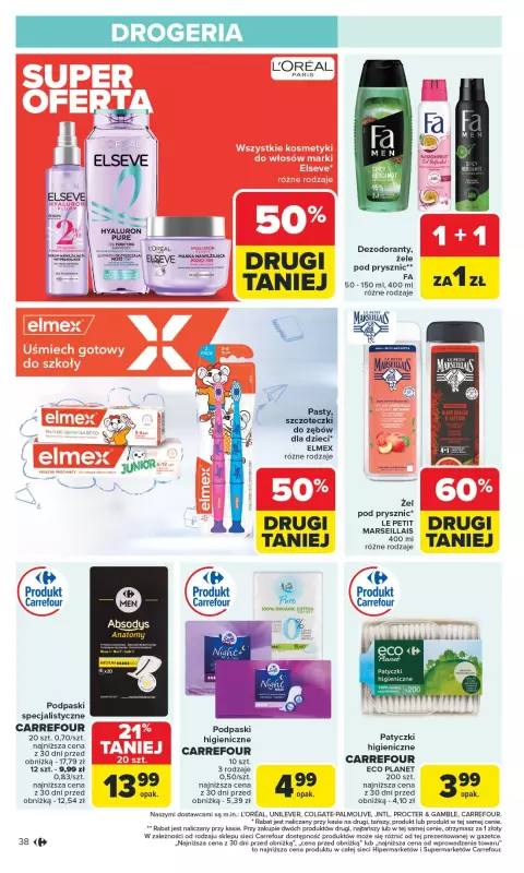Carrefour - gazetka promocyjna Gazetka Carrefour od poniedziałku  do soboty 23.08 - strona 40