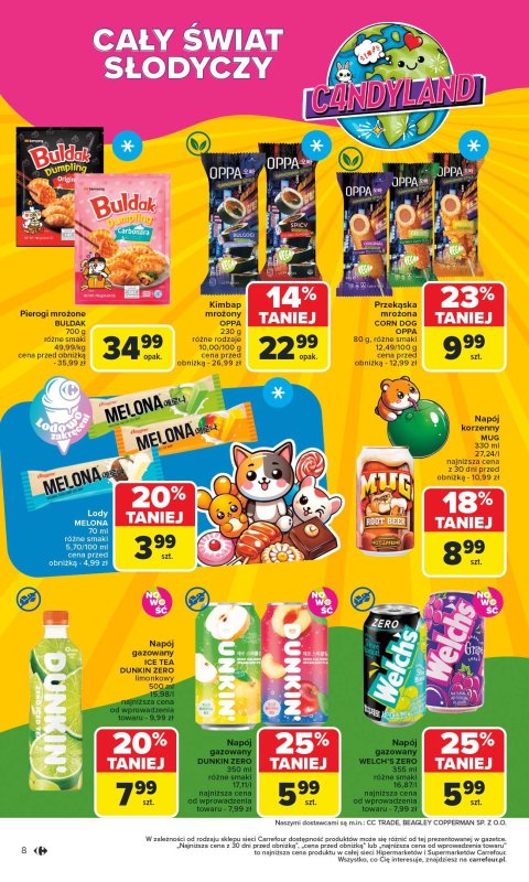 Carrefour - gazetka promocyjna Gazetka Carrefour od poniedziałku  do soboty 23.08 - strona 10