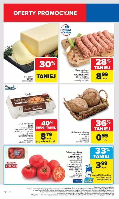 Carrefour - gazetka promocyjna Gazetka Carrefour od poniedziałku  do soboty 23.08 - strona 12