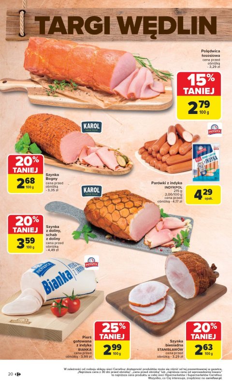 Carrefour - gazetka promocyjna Gazetka Carrefour od poniedziałku  do soboty 23.08 - strona 22
