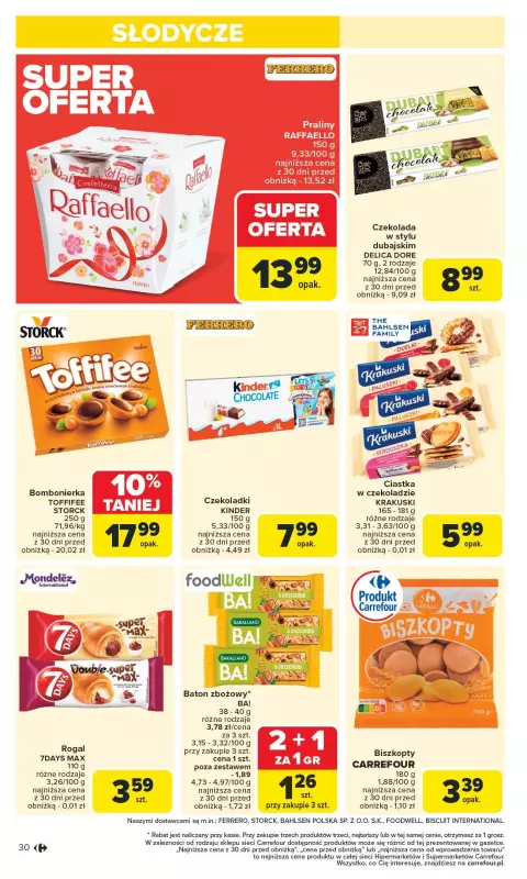 Carrefour - gazetka promocyjna Gazetka Carrefour od poniedziałku  do soboty 23.08 - strona 32