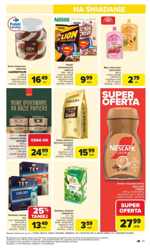Carrefour - gazetka promocyjna Gazetka Carrefour od poniedziałku  do soboty 23.08 - strona 33