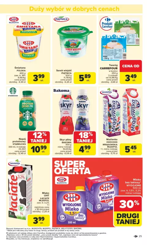 Carrefour - gazetka promocyjna Gazetka Carrefour od poniedziałku  do soboty 23.08 - strona 27