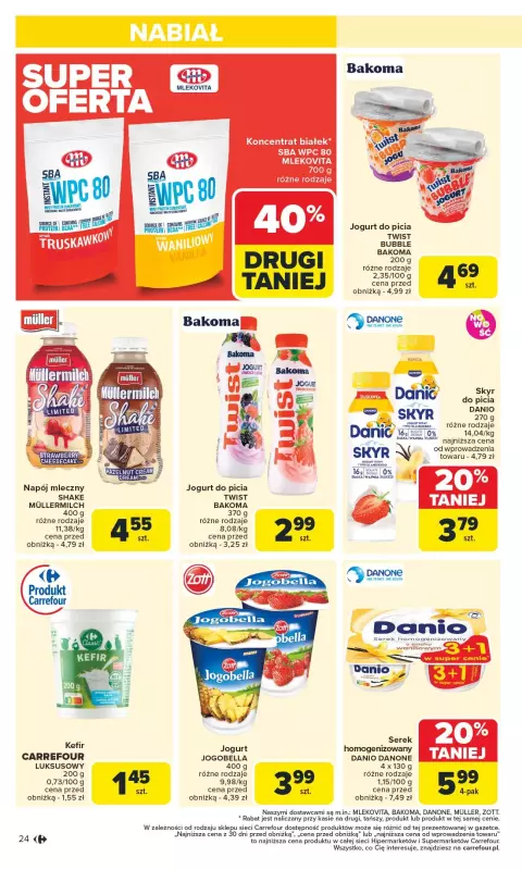 Carrefour - gazetka promocyjna Gazetka Carrefour od poniedziałku  do soboty 23.08 - strona 26