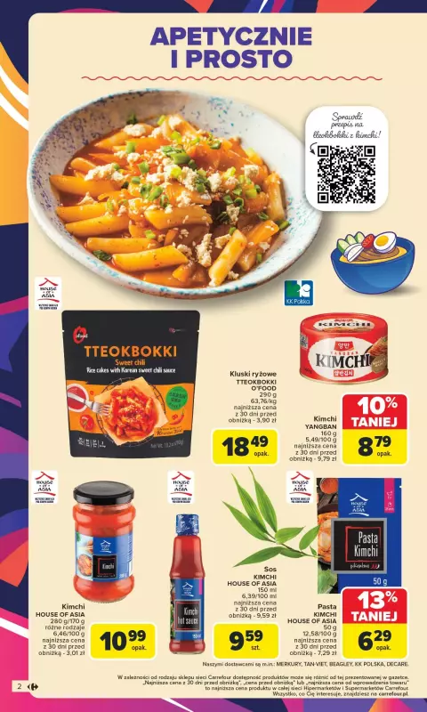 Carrefour - gazetka promocyjna Gazetka Kuchnia Koreańska   - strona 2