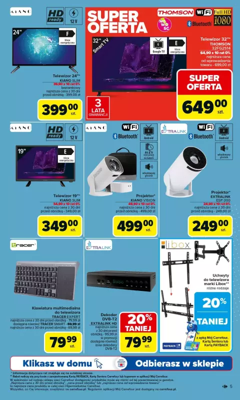 Carrefour - gazetka promocyjna Gazetka Multimedia  do soboty 06.09 - strona 5