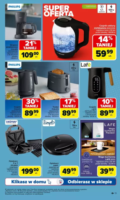Carrefour - gazetka promocyjna Gazetka Multimedia  do soboty 06.09 - strona 13