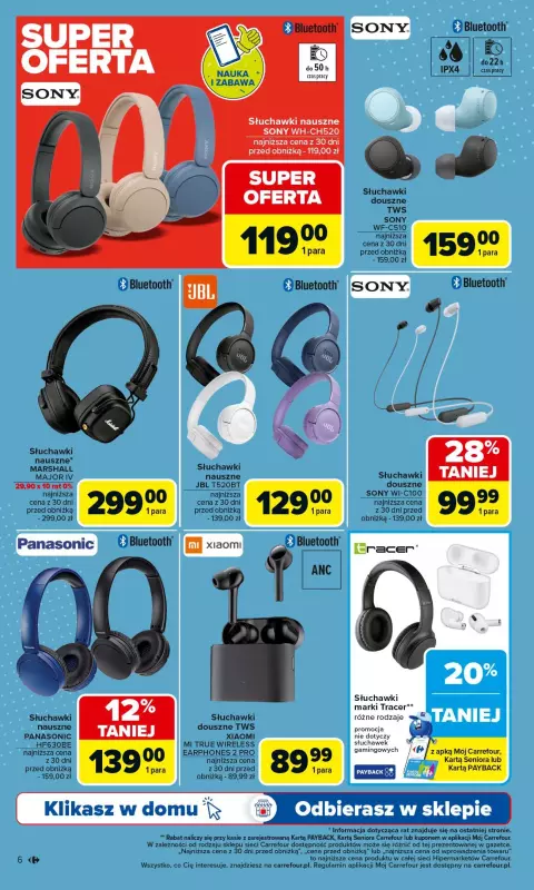 Carrefour - gazetka promocyjna Gazetka Multimedia  do soboty 06.09 - strona 6