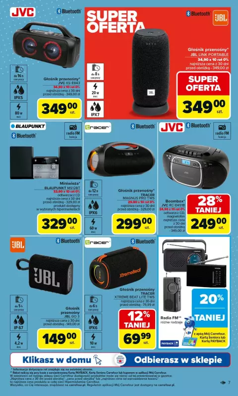 Carrefour - gazetka promocyjna Gazetka Multimedia  do soboty 06.09 - strona 7