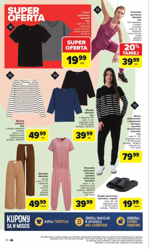 Carrefour - gazetka promocyjna Gazetka Zadbać o siebie  do niedzieli 31.08 - strona 30