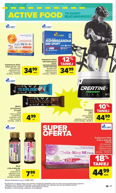 Carrefour - gazetka promocyjna Gazetka Zadbać o siebie  do niedzieli 31.08 - strona 29