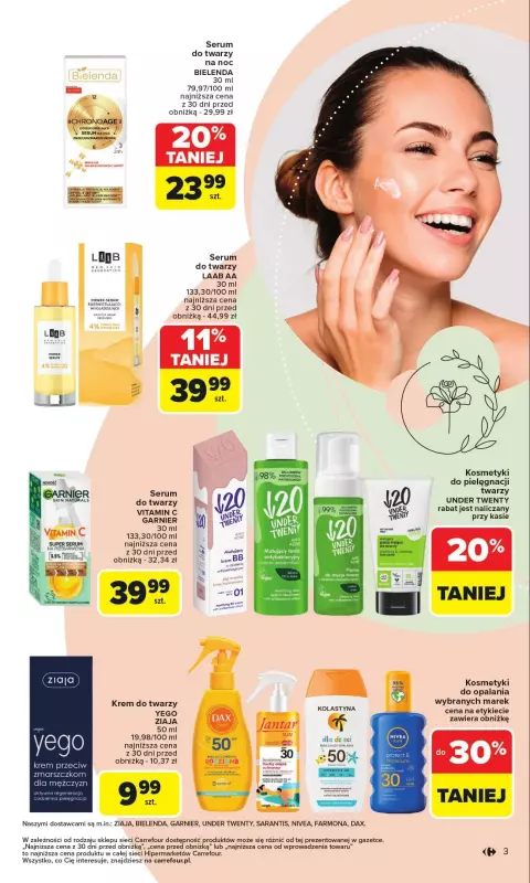 Carrefour - gazetka promocyjna Gazetka Zadbać o siebie   - strona 3