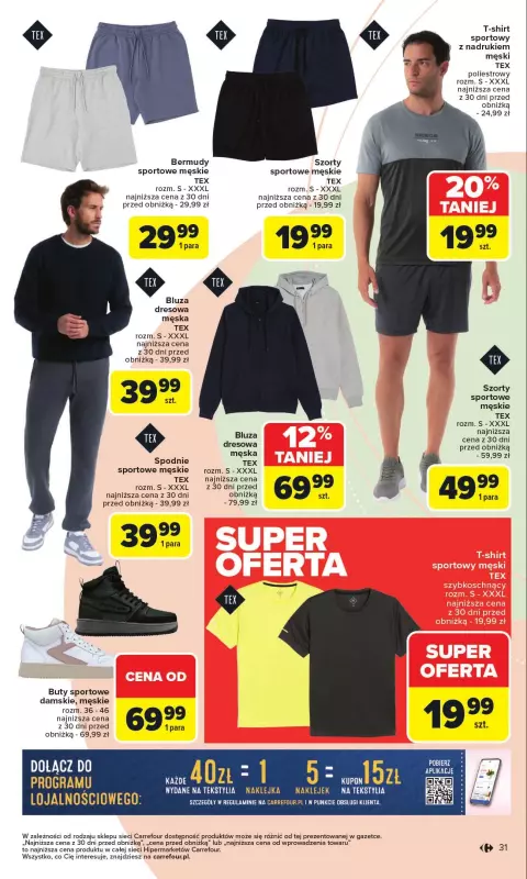 Carrefour - gazetka promocyjna Gazetka Zadbać o siebie  do niedzieli 31.08 - strona 31