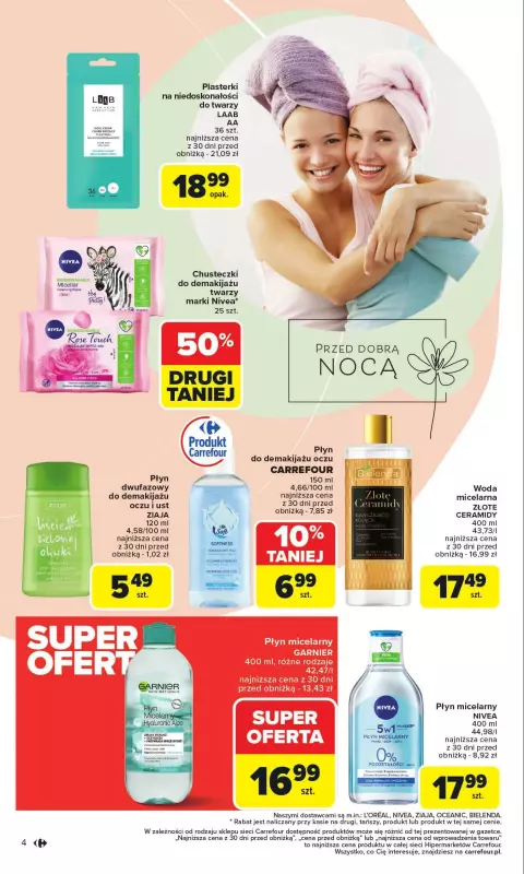Carrefour - gazetka promocyjna Gazetka Zadbać o siebie  do niedzieli 31.08 - strona 4