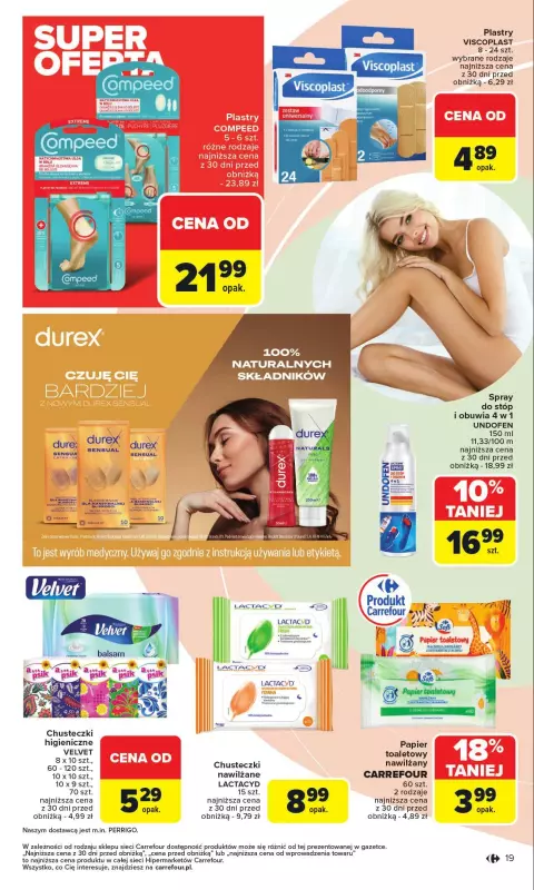 Carrefour - gazetka promocyjna Gazetka Zadbać o siebie  do niedzieli 31.08 - strona 19