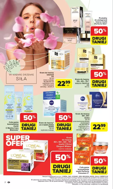 Carrefour - gazetka promocyjna Gazetka Zadbać o siebie   - strona 2