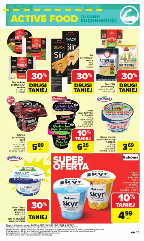 Carrefour - gazetka promocyjna Gazetka Zadbać o siebie  do niedzieli 31.08 - strona 27
