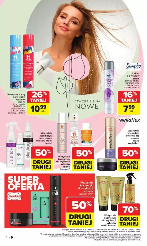 Carrefour - gazetka promocyjna Gazetka Zadbać o siebie  do niedzieli 31.08 - strona 8
