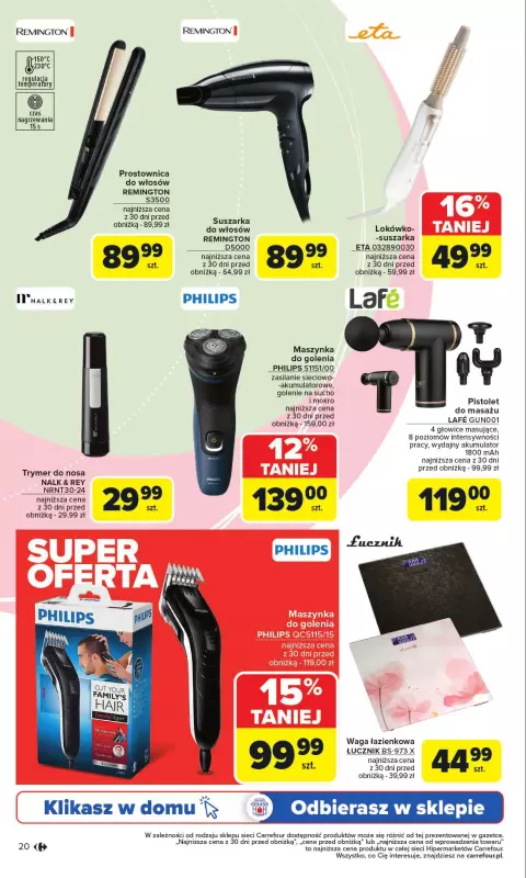 Carrefour - gazetka promocyjna Gazetka Zadbać o siebie  do niedzieli 31.08 - strona 20