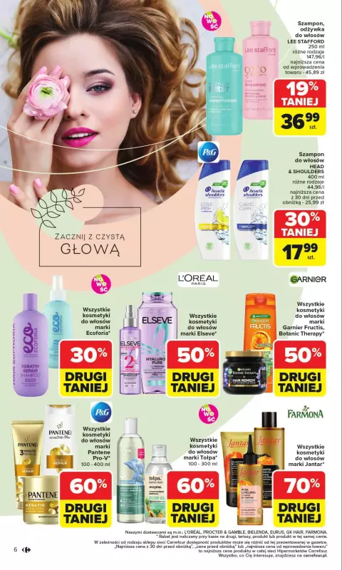 Carrefour - gazetka promocyjna Gazetka Zadbać o siebie  do niedzieli 31.08 - strona 6