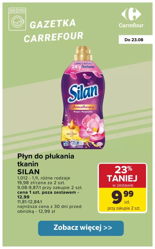 Carrefour - gazetka promocyjna Czyste i pachnące PRANIE - sprawdź promocje! od wtorku 19.08 do soboty 23.08 - strona 6