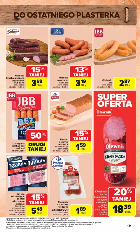 Carrefour - gazetka promocyjna Gazetka Carrefour od poniedziałku  do niedzieli 31.08 - strona 19