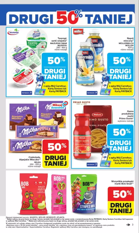 Carrefour - gazetka promocyjna Gazetka Carrefour od poniedziałku   - strona 3
