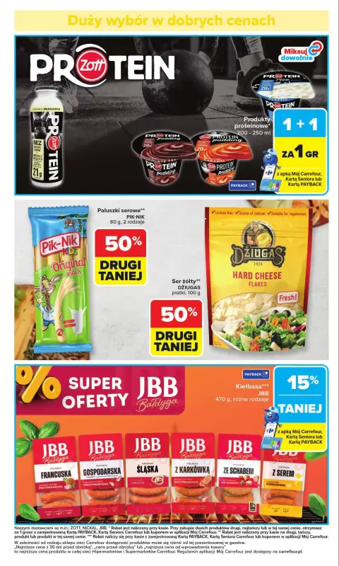Carrefour - gazetka promocyjna Gazetka Carrefour od poniedziałku  do niedzieli 31.08 - strona 15