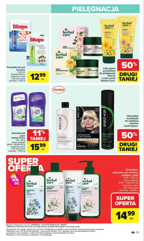 Carrefour - gazetka promocyjna Gazetka Carrefour od poniedziałku  do niedzieli 31.08 - strona 31