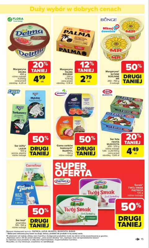 Carrefour - gazetka promocyjna Gazetka Carrefour od poniedziałku  do niedzieli 31.08 - strona 17